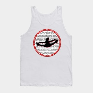 Cheer red Tank Top